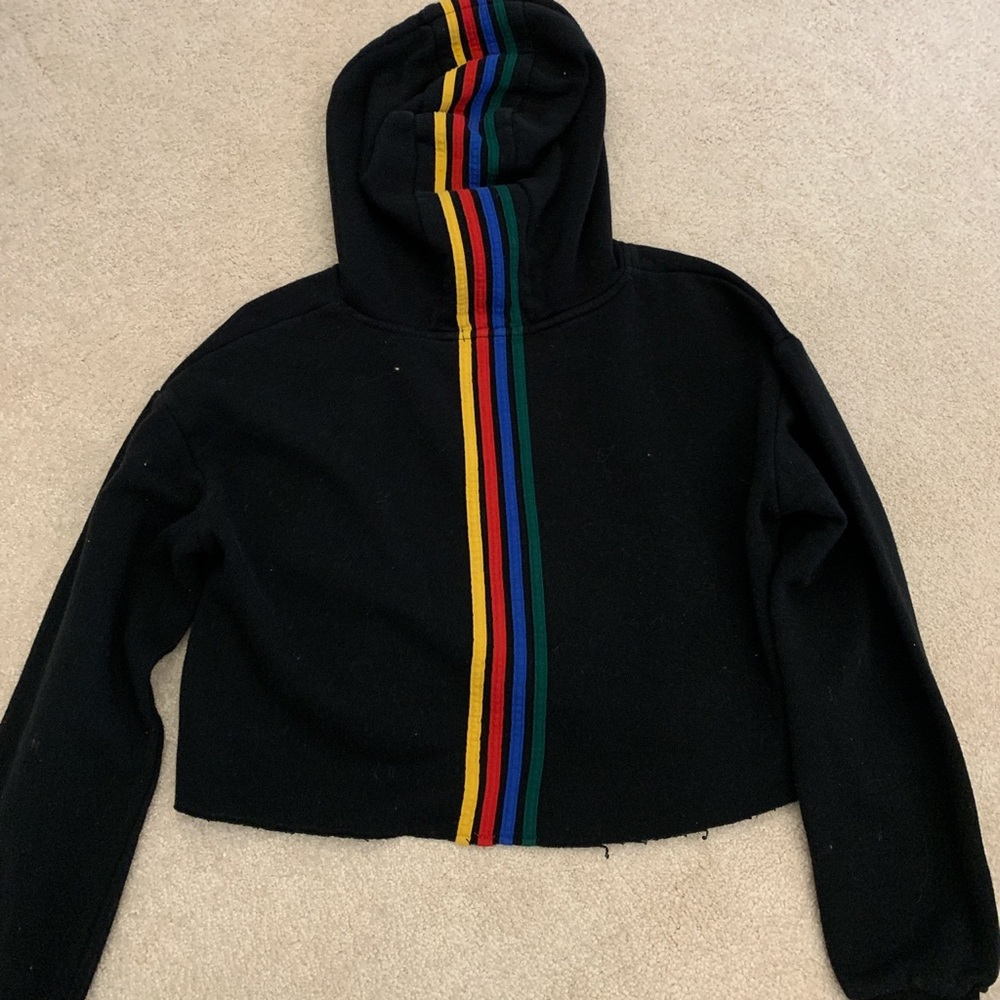 Crop top hoodie